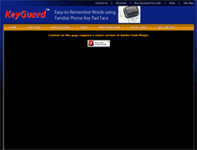 Tablet Screenshot of keyguard-lock-boxes.com